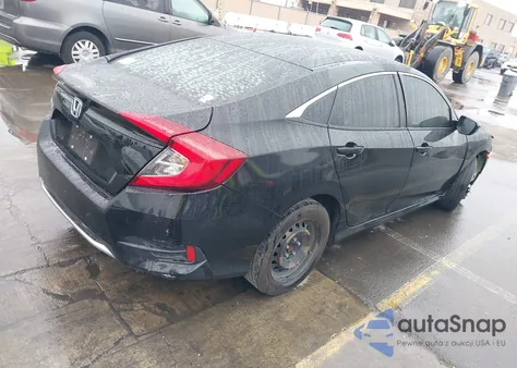 2021 Honda Civic Lx из США, поврежденный, VIN 2HGFC2F6XMH507404